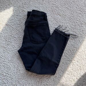 Old Navy Women's Black Ankle Jeans